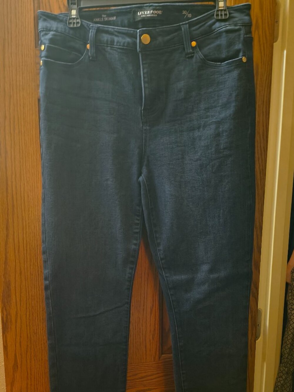 Liverpool Dark Ankle Jeans Size 10